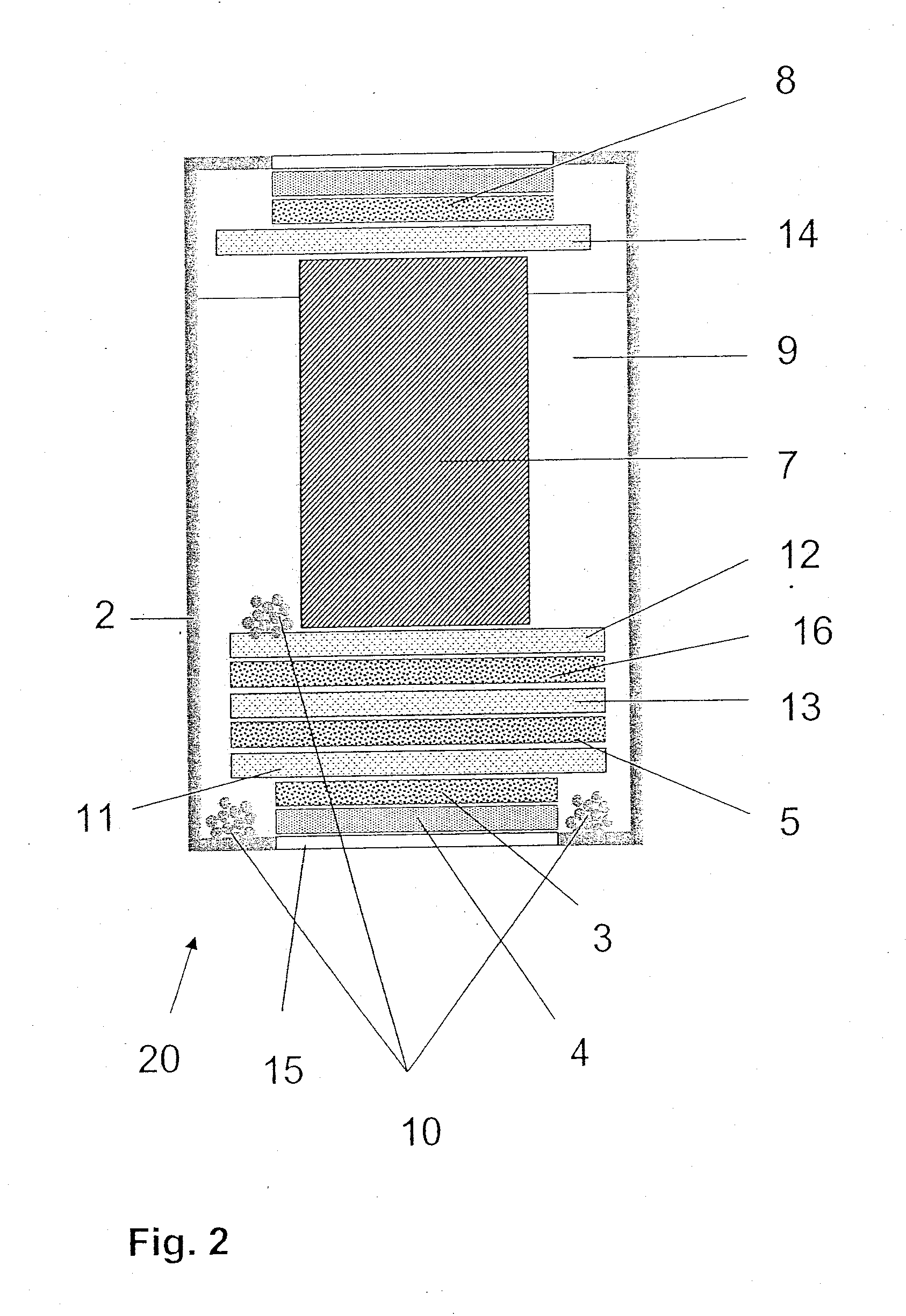 Electrochemical sensor having a mediator compound