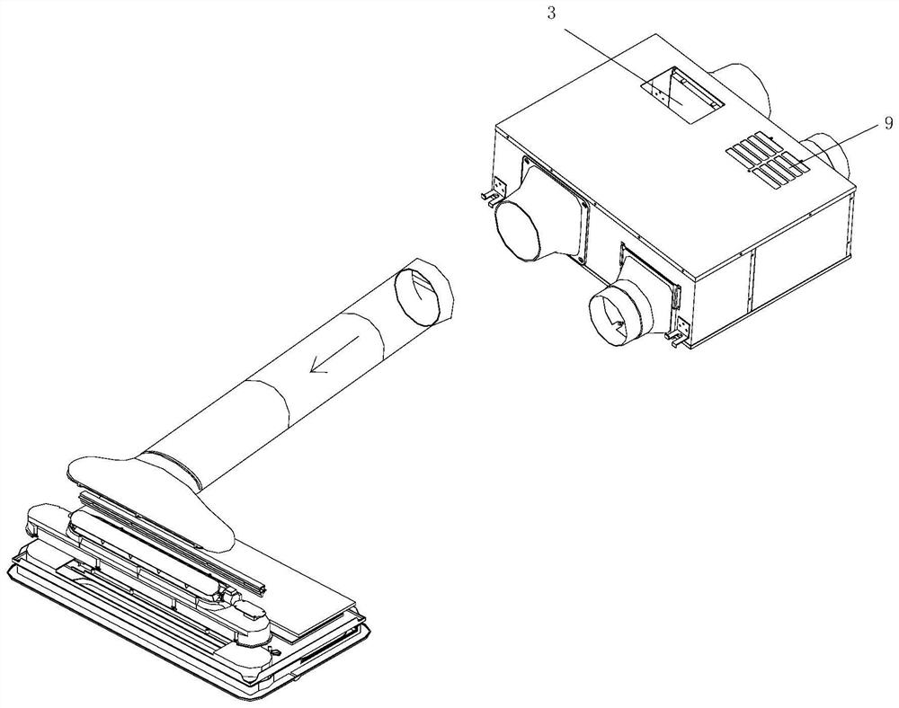 Intelligent fresh air bath heater