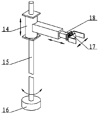 Novel submarine deep hole pressure maintaining and core drilling rig