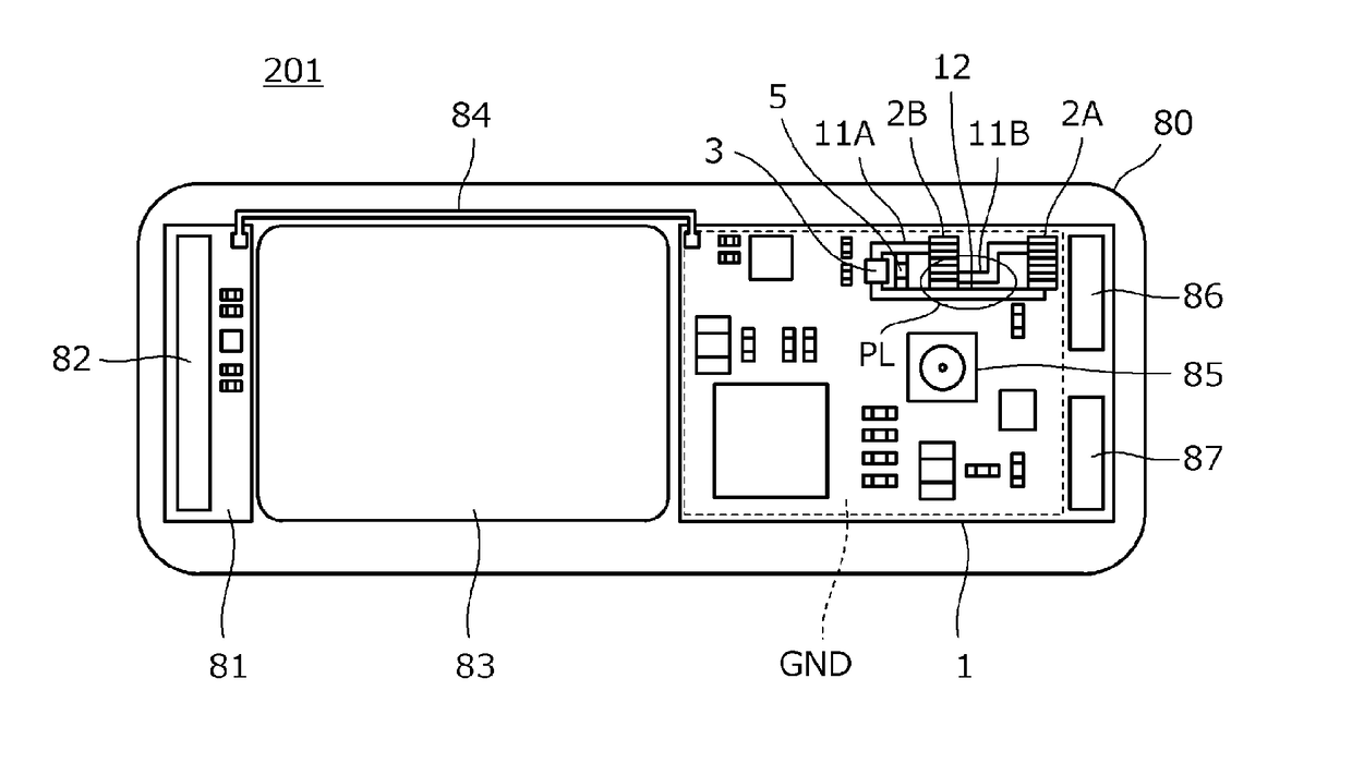 Antenna device and electronic device