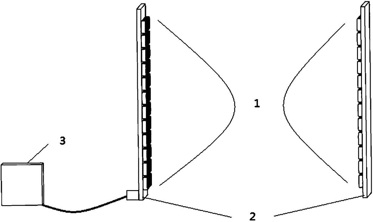 Support-free 3D (Three Dimensional) suspended printing structure and support-free 3D suspended printing method