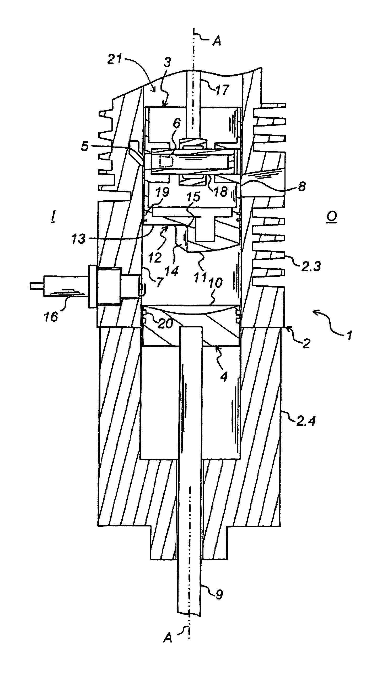 Fuel-Powered rock breaker