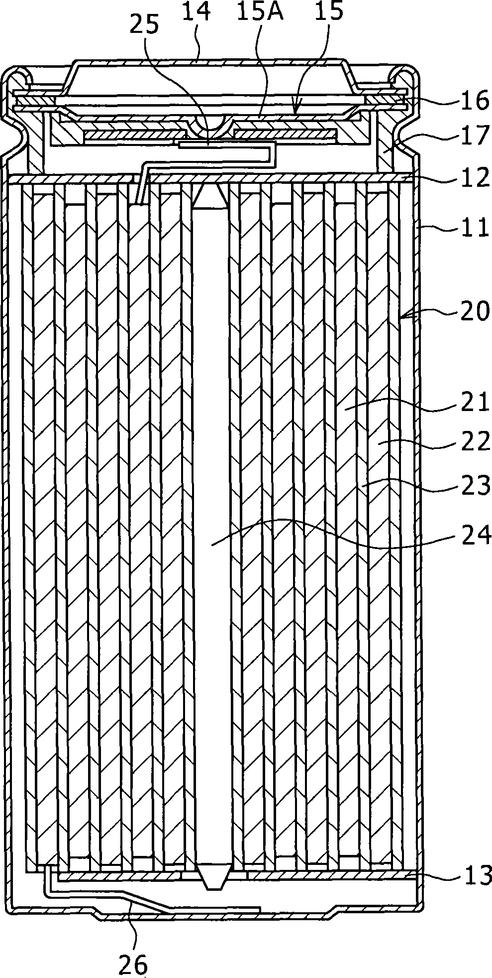 Non-aqueous electrolyte secondary battery and producing method of electrode