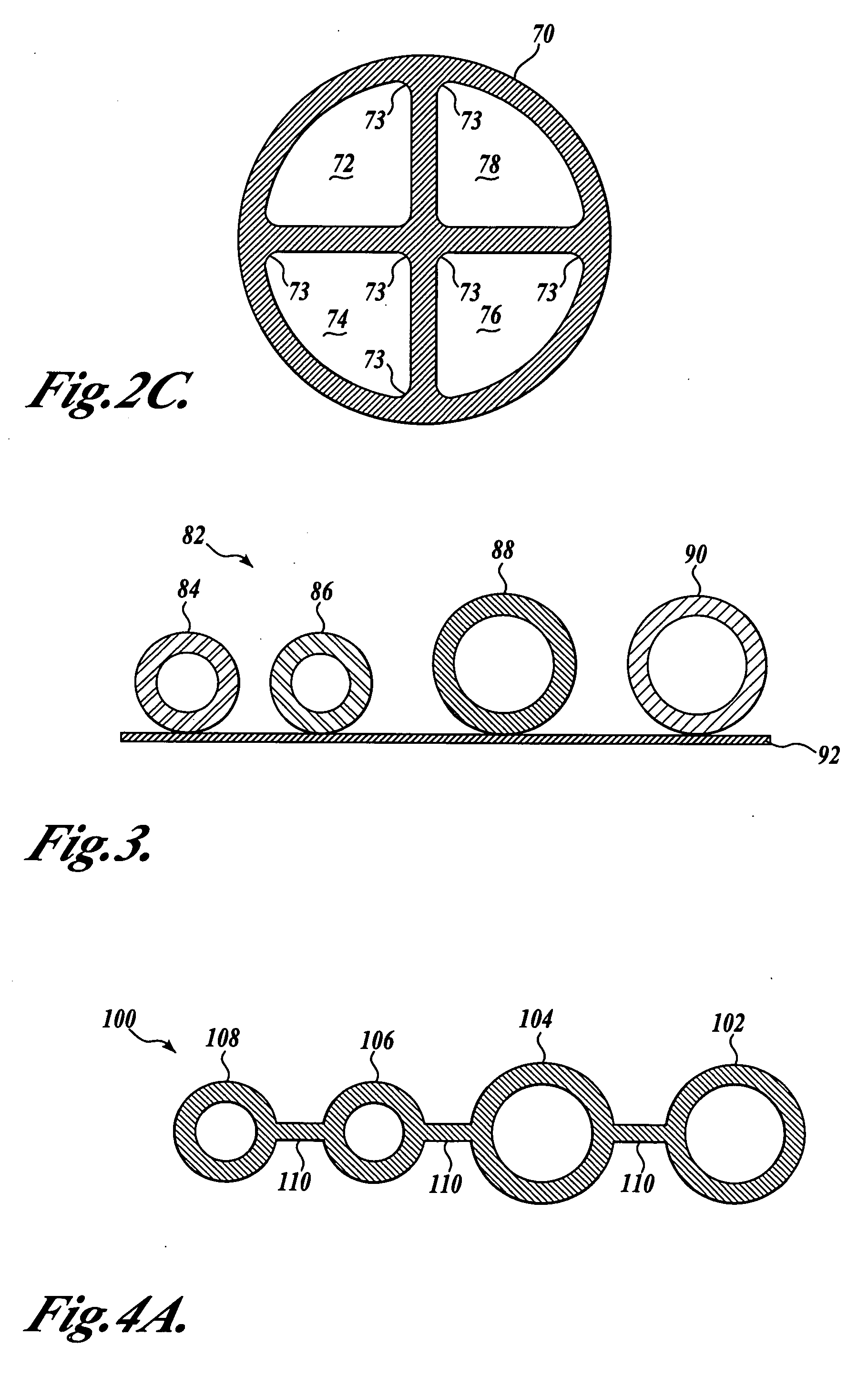 Multiple lumen assembly for use in endoscopes or other medical devices