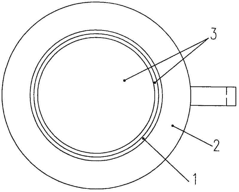 Vacuum bottle with dripless housing