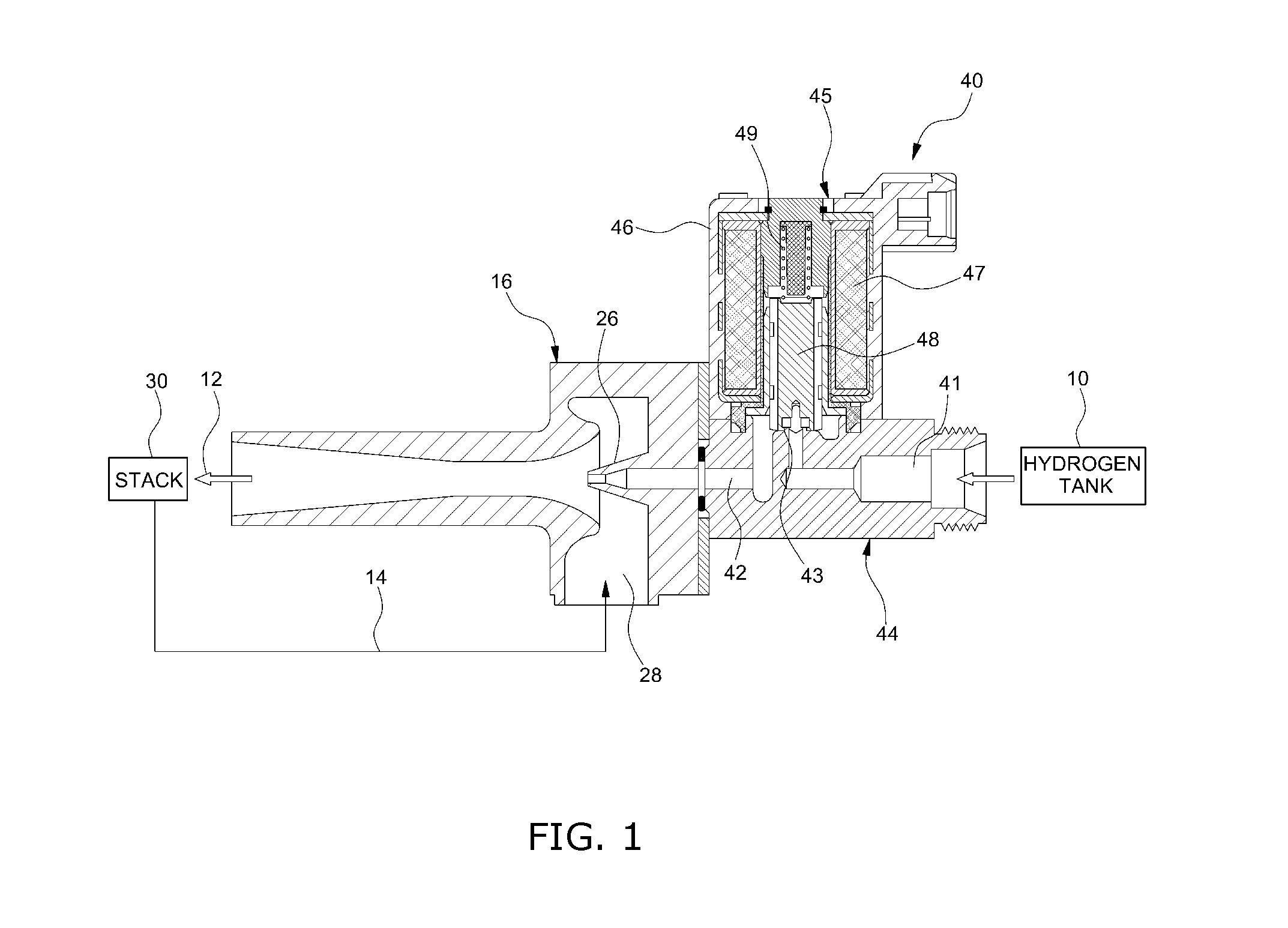 Apparatus for controlling hydrogen supply of fuel cell system and method for controlling the same