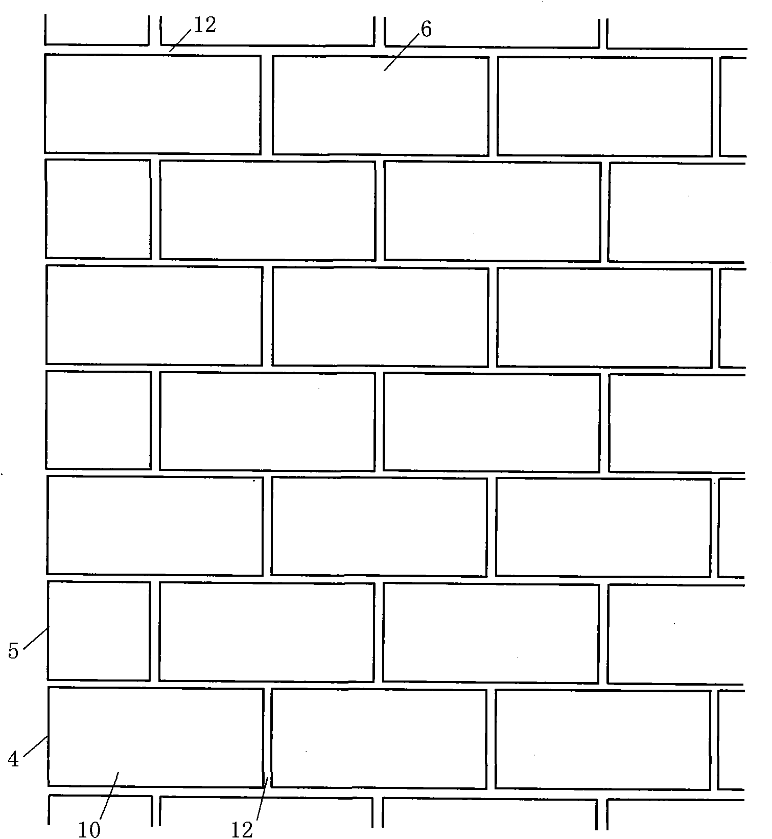 Integral load-bearing, thermal-insulation heat-preservation wall body structure