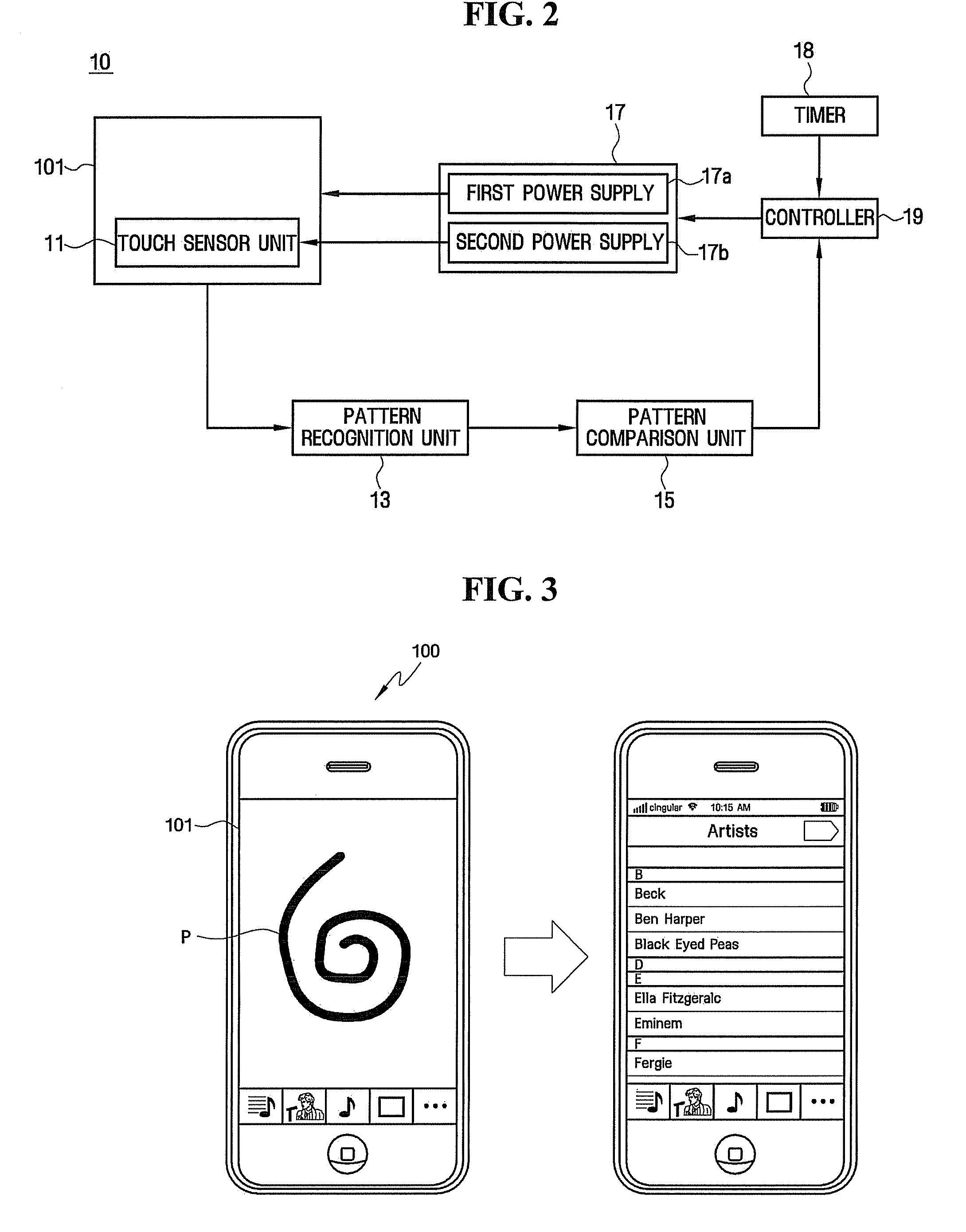 Apparatus for unlocking mobile device using pattern recognition and method thereof