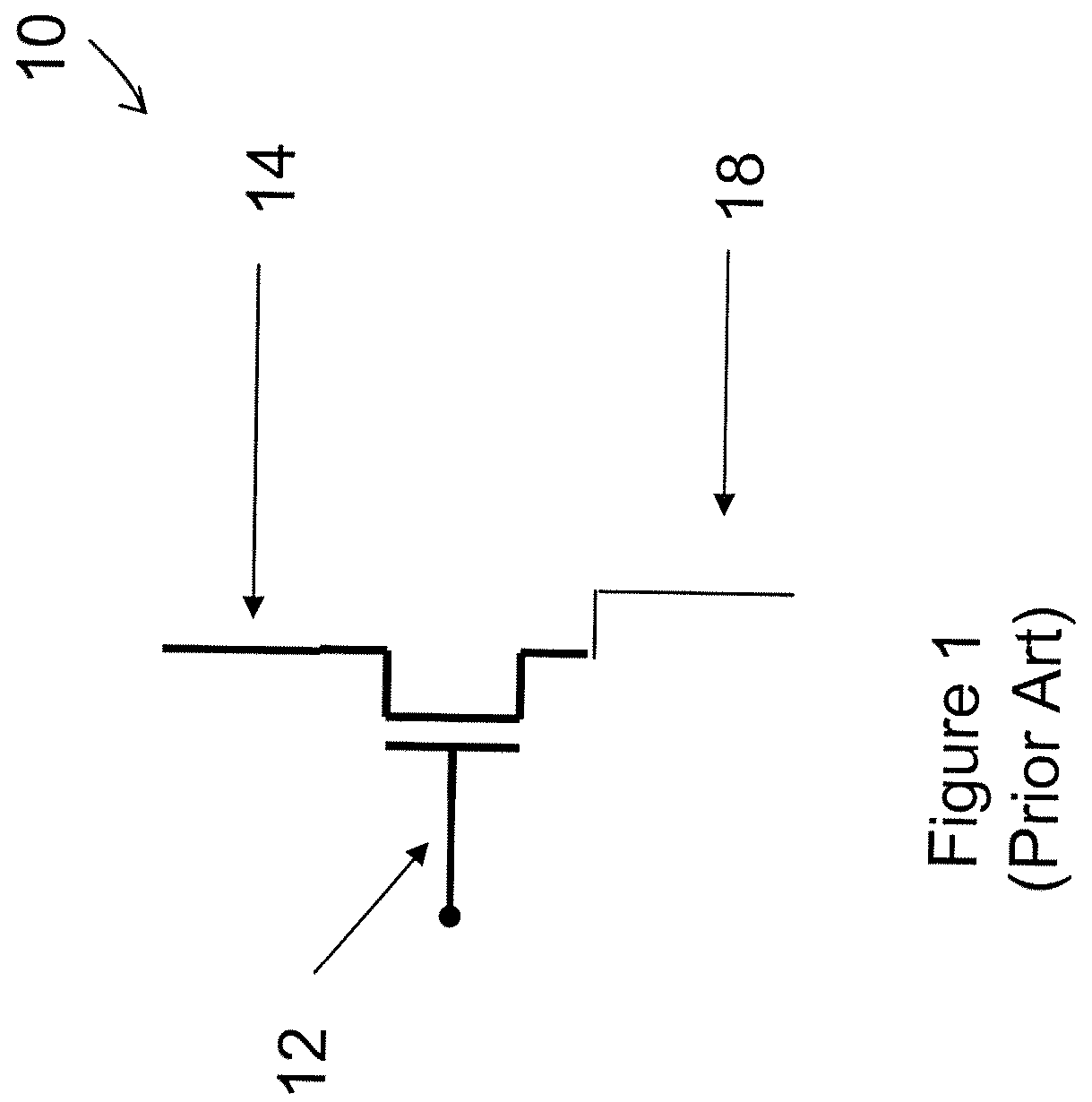 Field effect devices having a gate controlled via a nanotube switching element