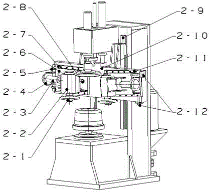 Light alloy wheel powerful spinning machine