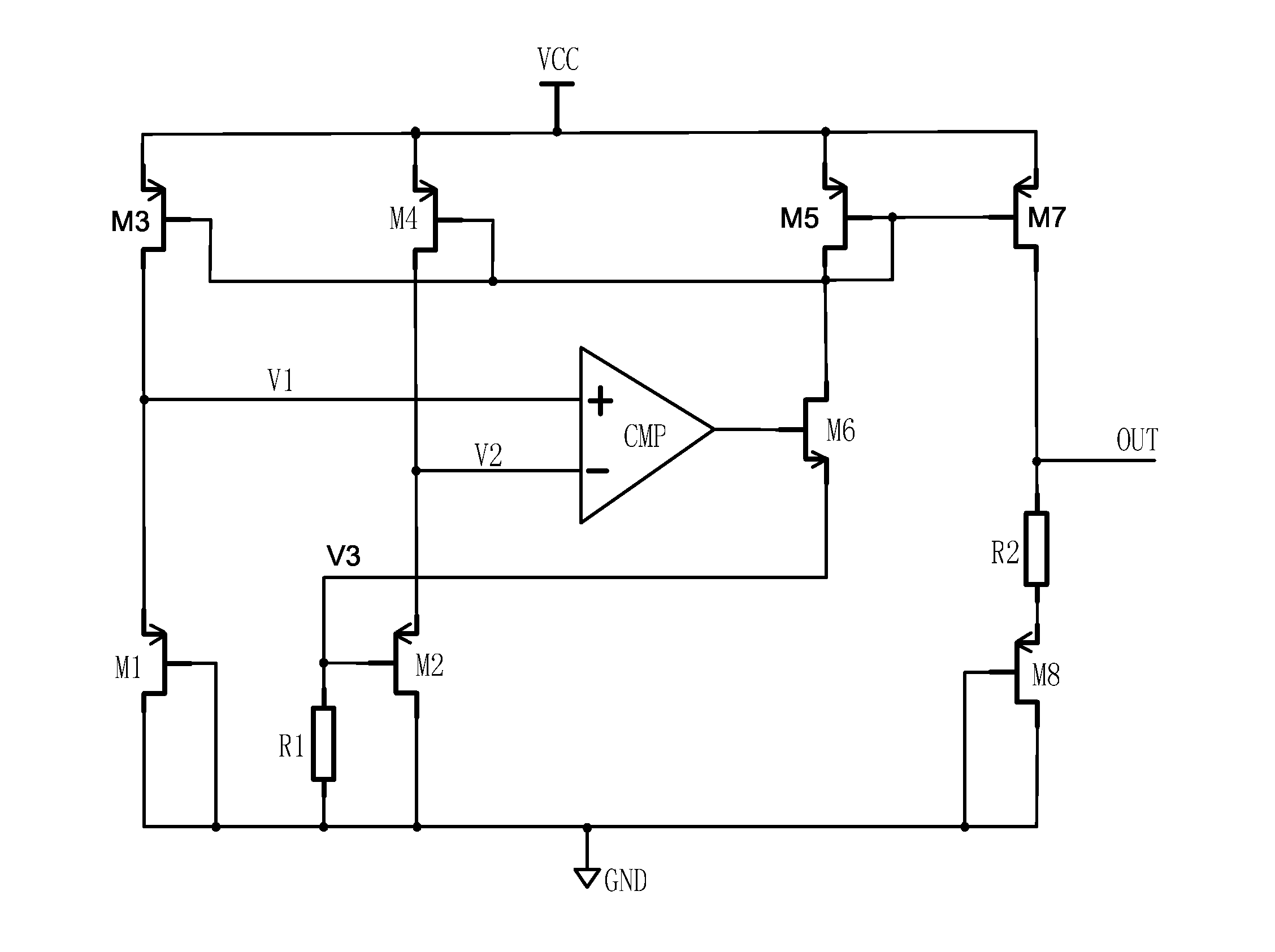 Circuit for outputting reference voltage