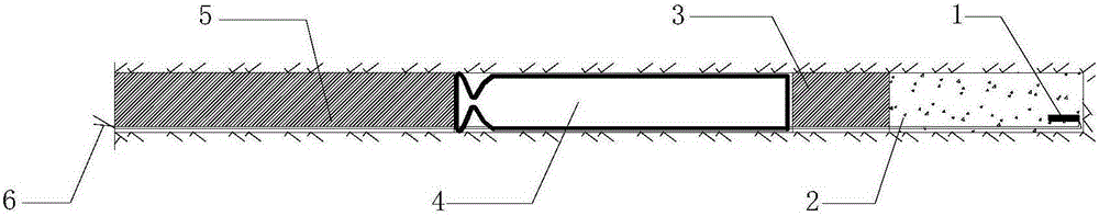 A method of charging explosives in coal mine roadway blasting cut hole