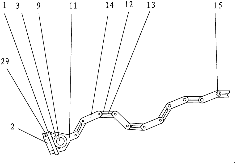 The Method of Preventing the Elderly from Falling with the Horizontal Serpentine Boom