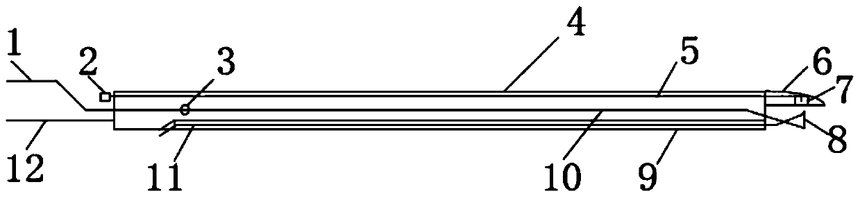 Stitching instrument for thoracoscope minimally invasive surgery and control system