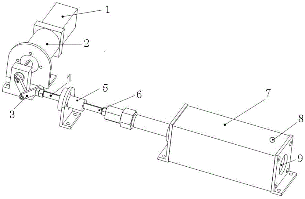 A heart chamber simulator driving mechanism