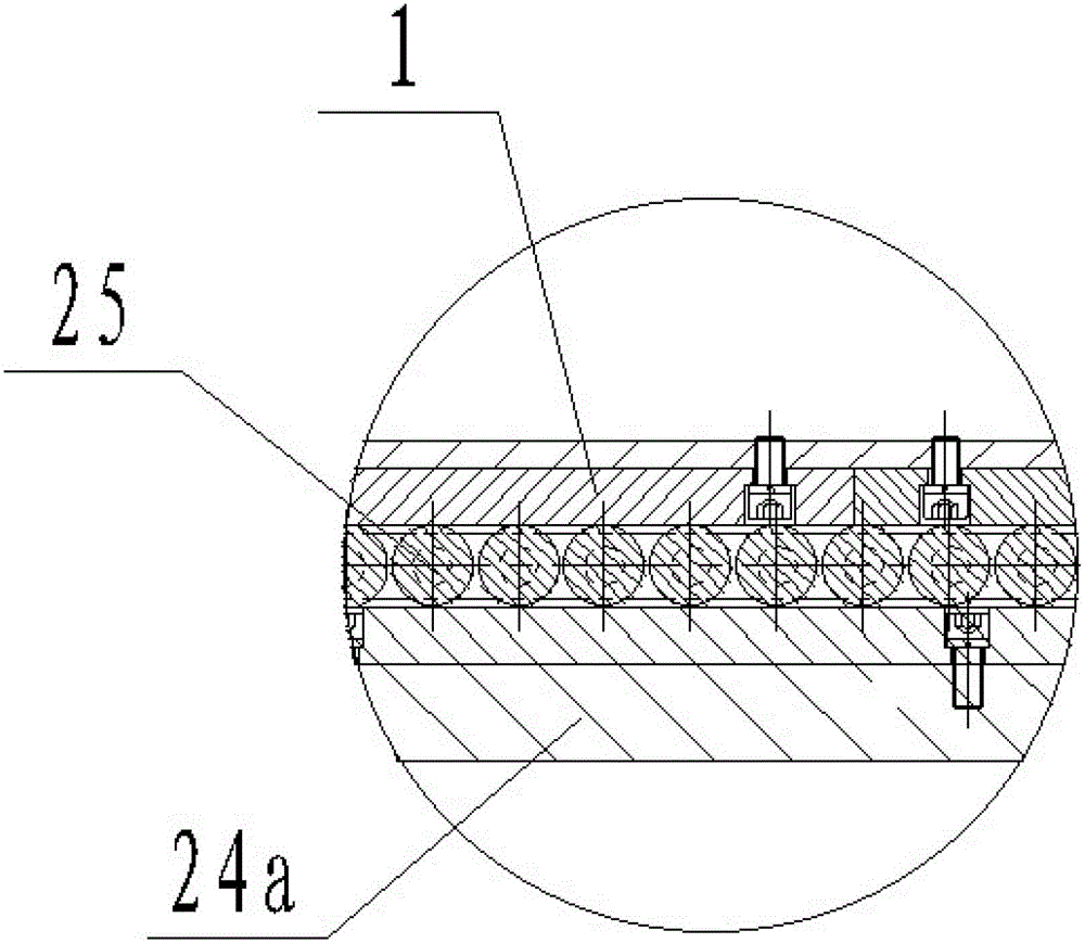 Three-direction loading large-scale three-dimensional analog simulation test sampling method