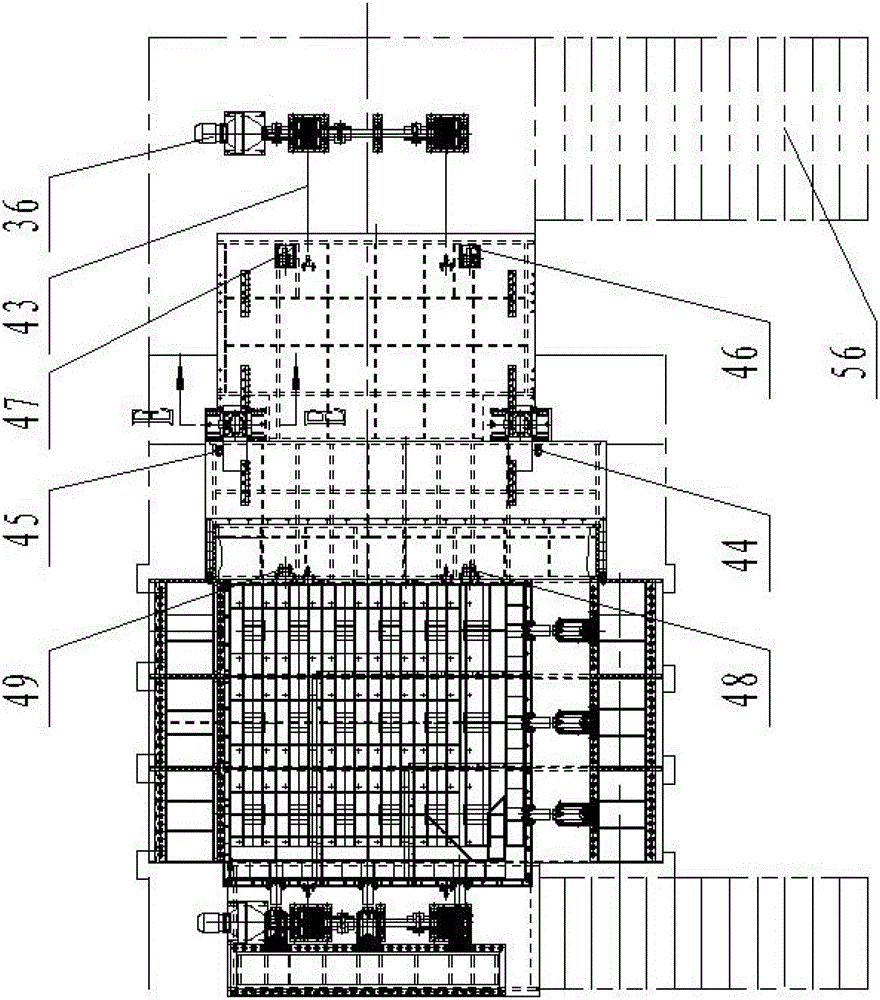 Three-direction loading large-scale three-dimensional analog simulation test sampling method