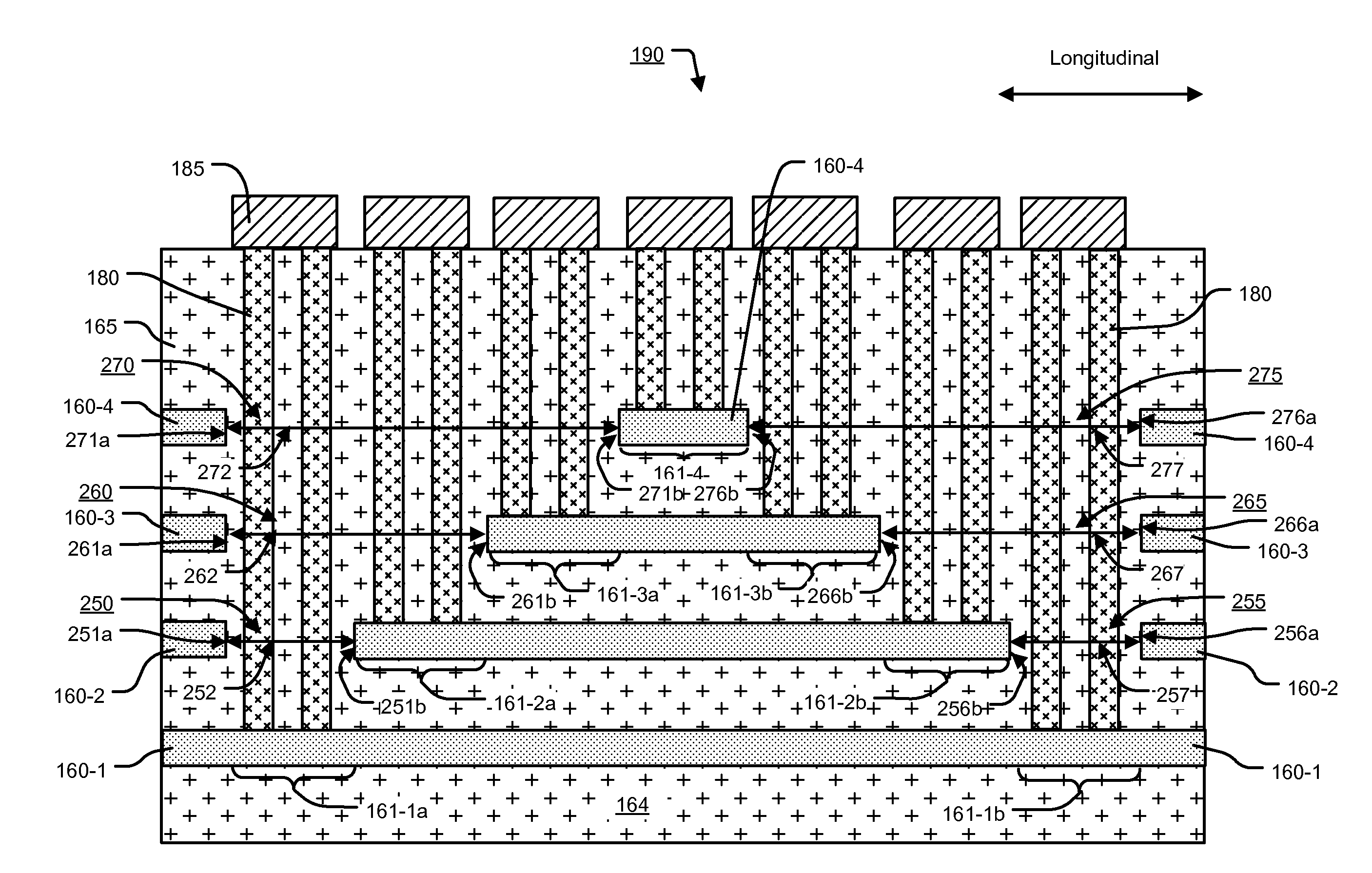 Reduced Number of Masks for IC Device with Stacked Contact Levels