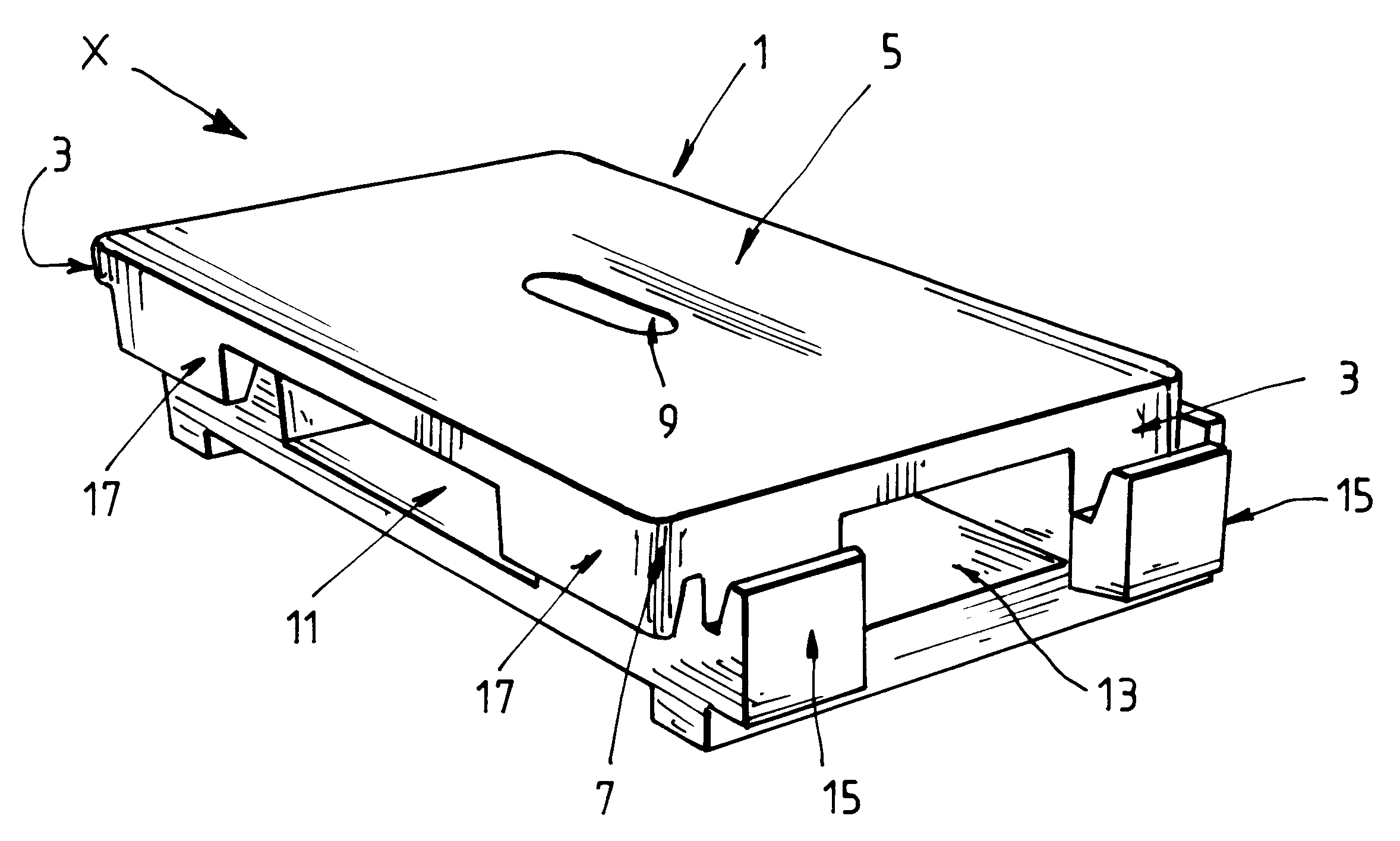 Modular pallet structure