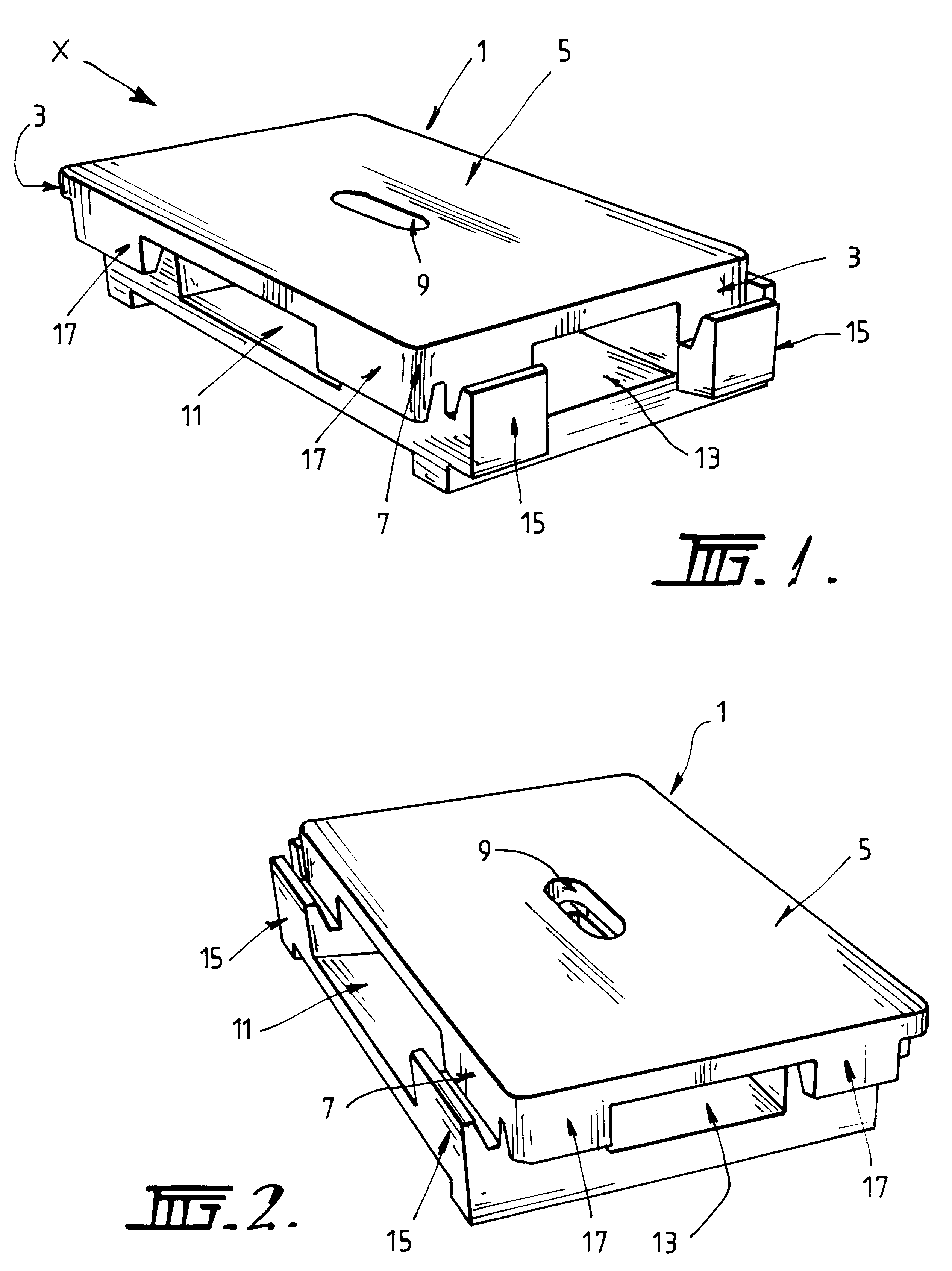 Modular pallet structure