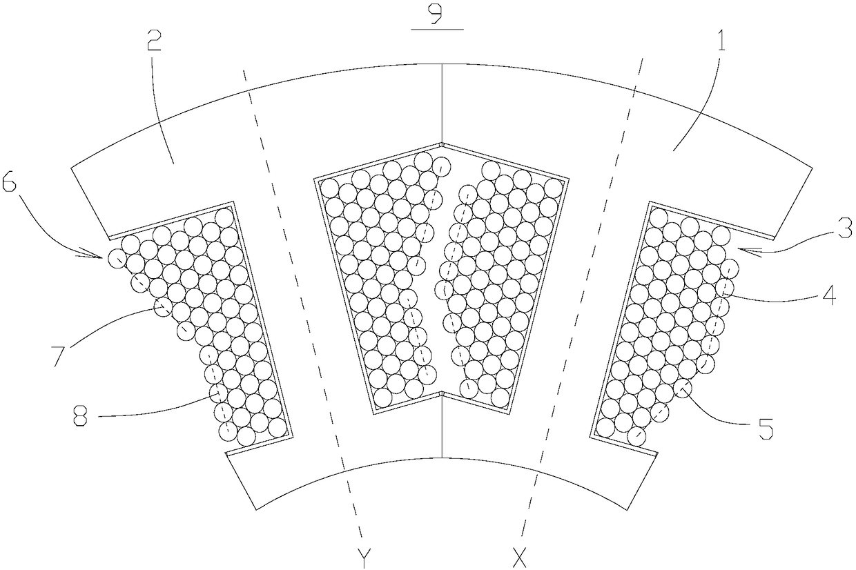 Stator block unit, stator and motor