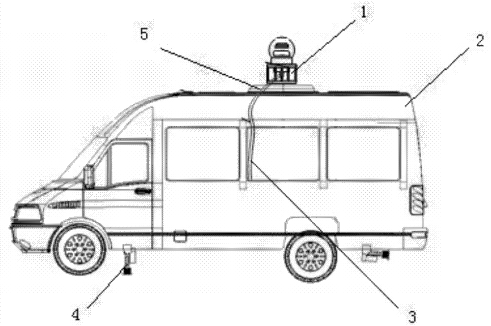 High-voltage transmission line inspection simulating device