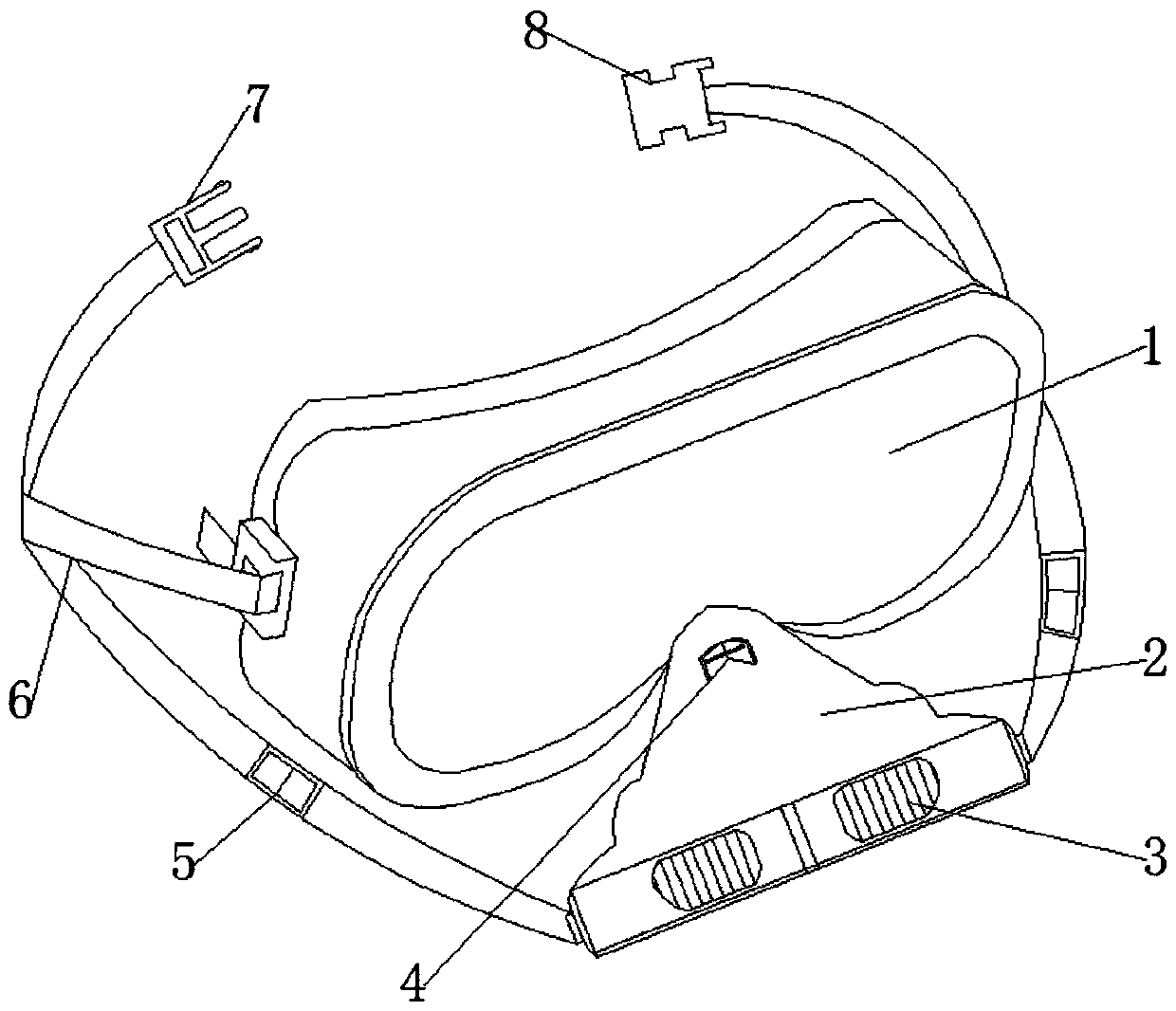 Multipurpose mine dustproof device