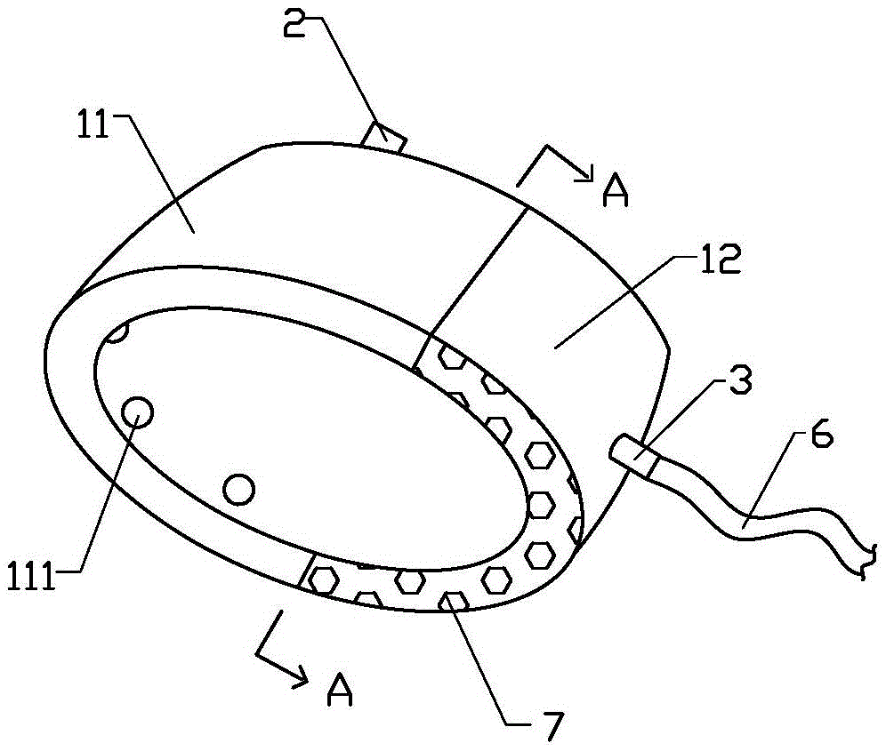 High-pressure-oxygen synthetic therapy instrument for eyes