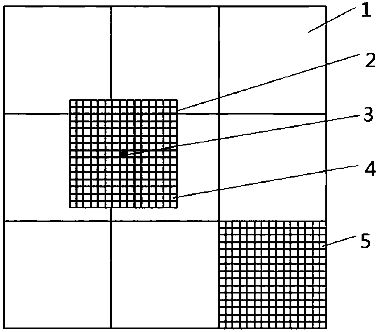 Vegetation coverage estimation method and device for surface heterogeneity area and apparatus