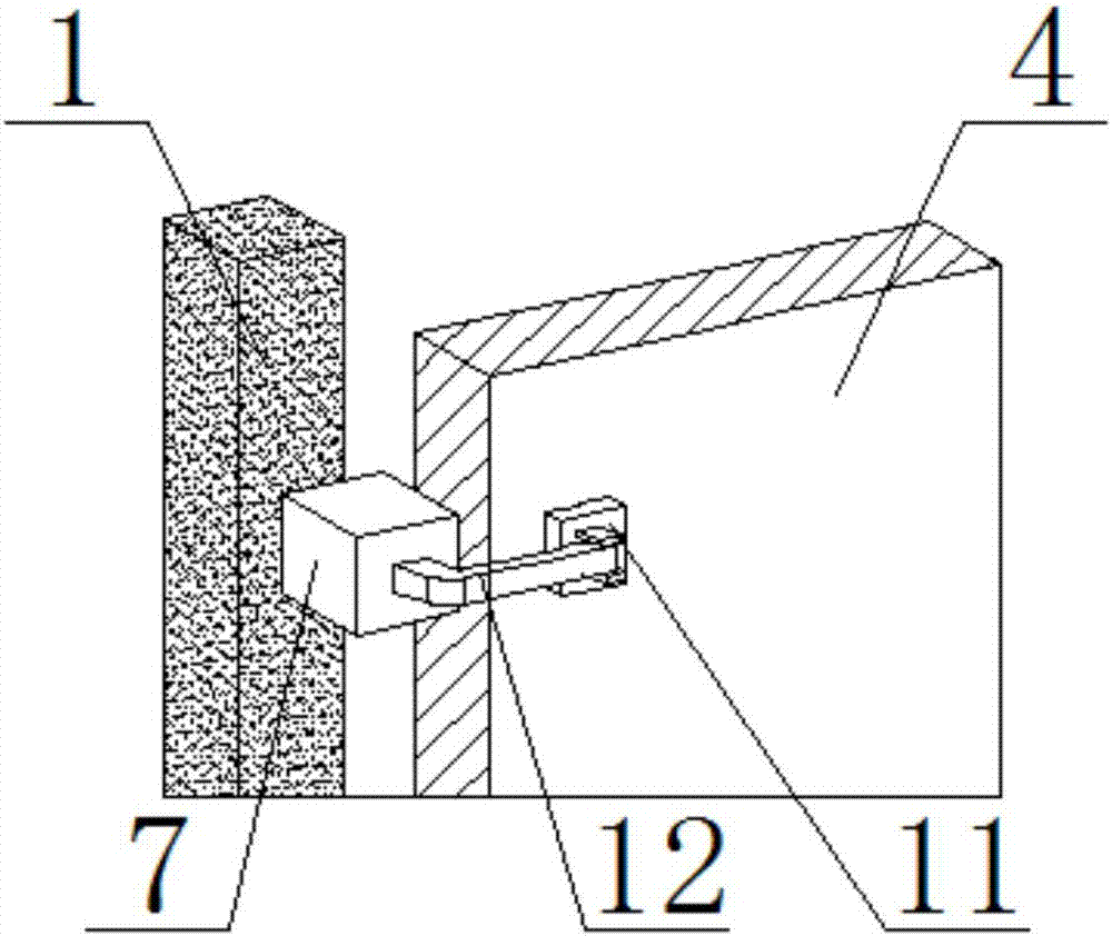 Airflow baffle door