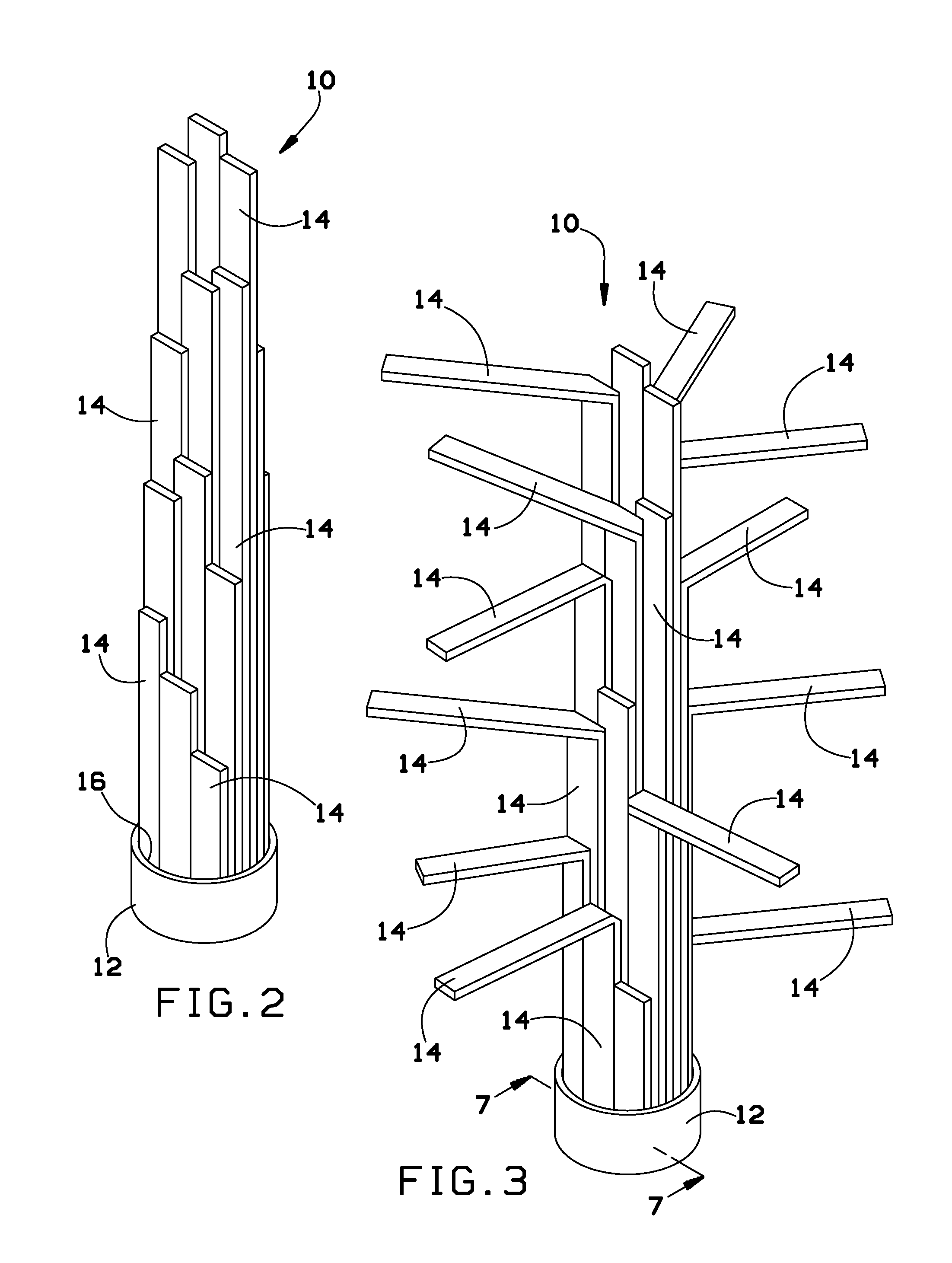 Artificial fish habitat employing fish hiding units