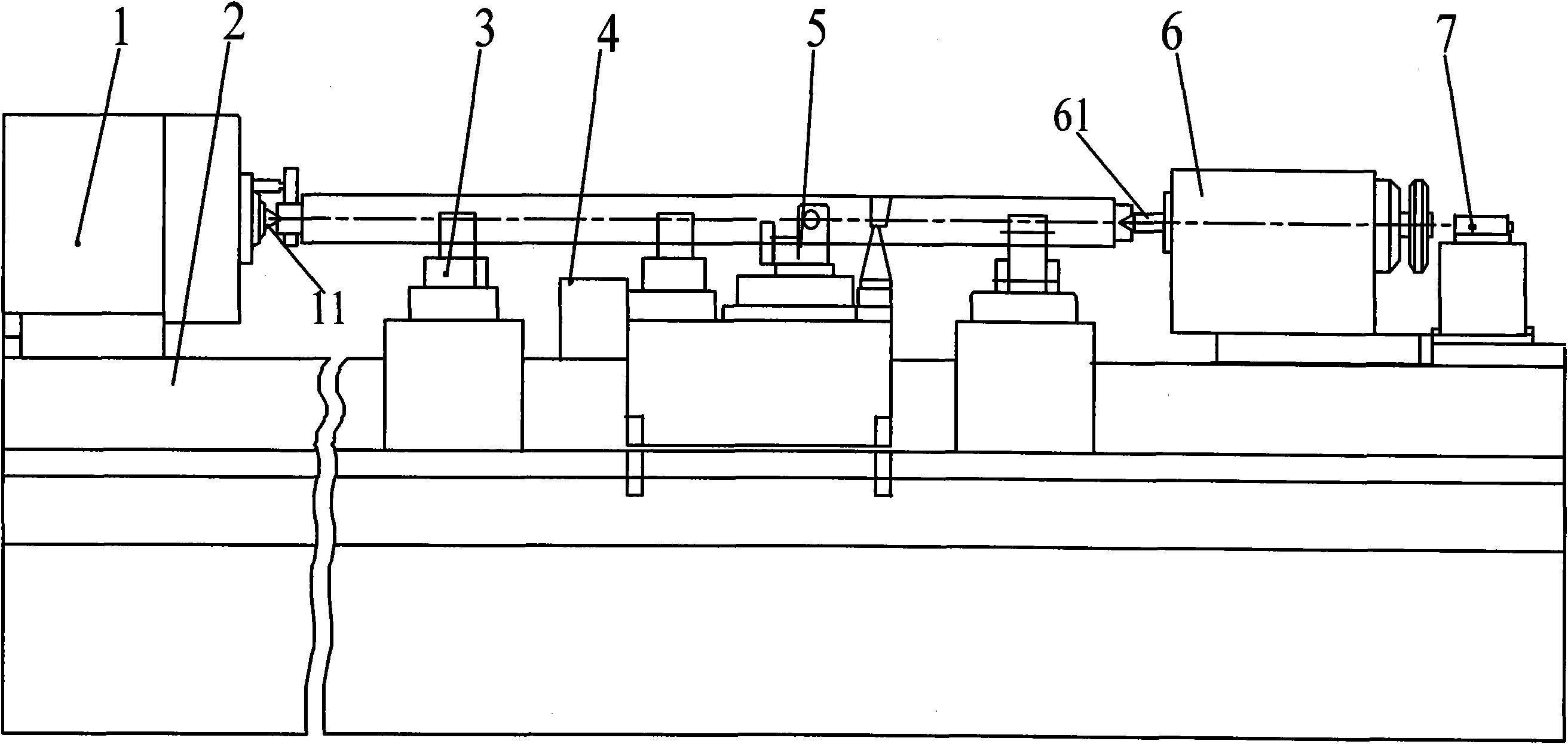 Laser pitchometer for ball-screw and measuring method thereof