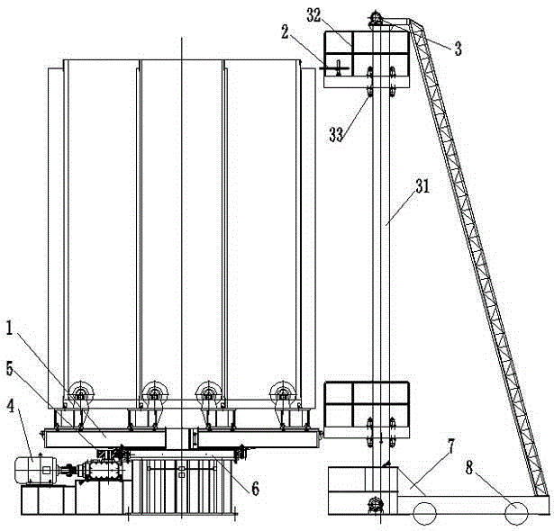 Automatic corrosion preventing machine for PCCP pipes