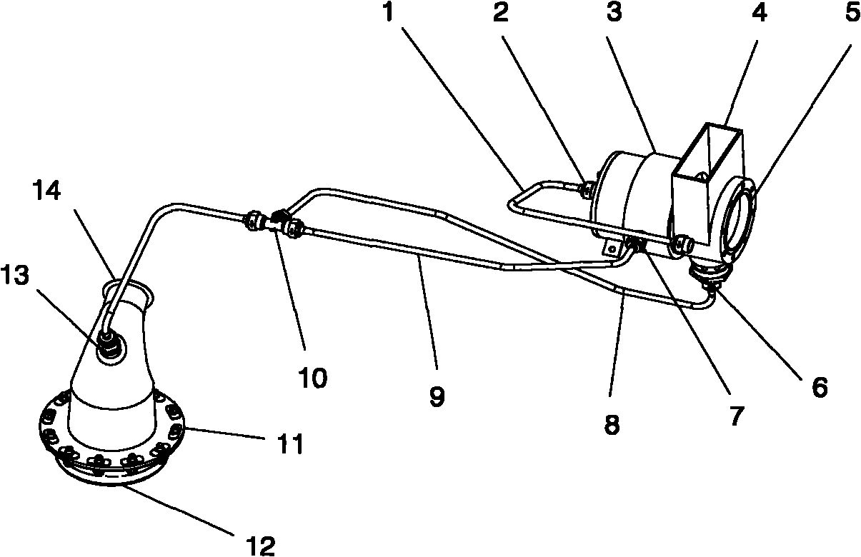 Pilot control overflowing system for airplane pressure fuel filling