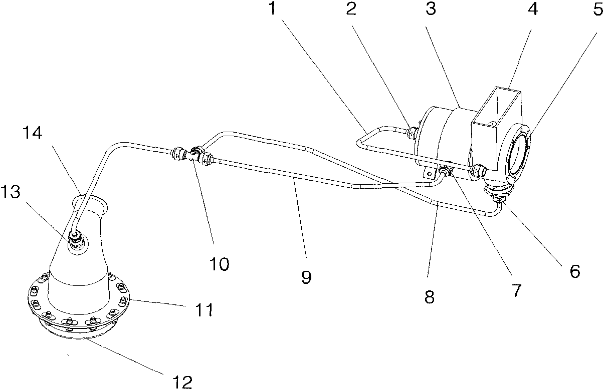 Pilot control overflowing system for airplane pressure fuel filling