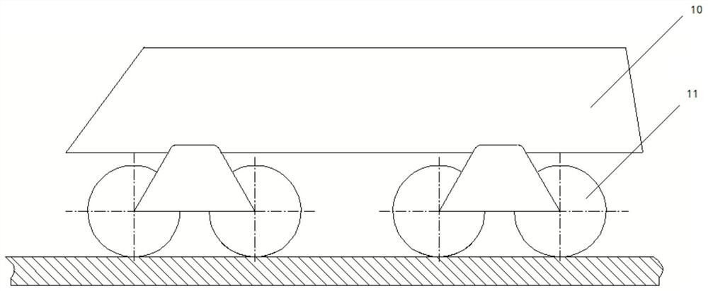 Device and method for improving steering performance of four-wheel independent drive wheel frame adjustable vehicle steering