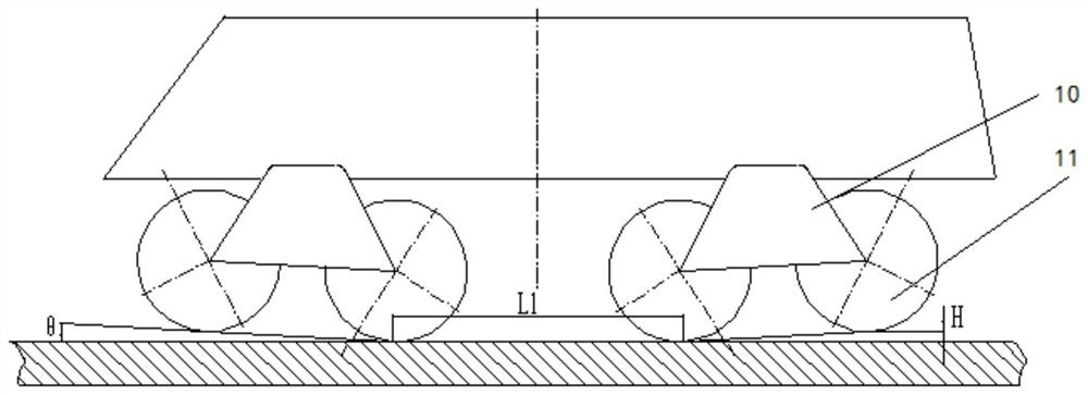 Device and method for improving steering performance of four-wheel independent drive wheel frame adjustable vehicle steering