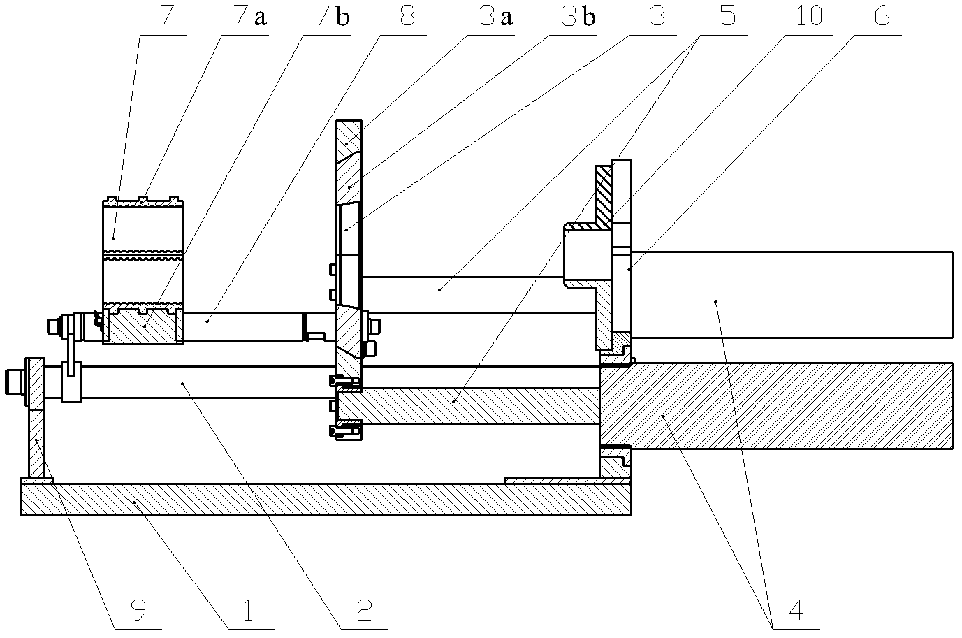 Pipe drawing and crimping integrated machine for pipeline connection and use method of pipe drawing and crimping integrated machine