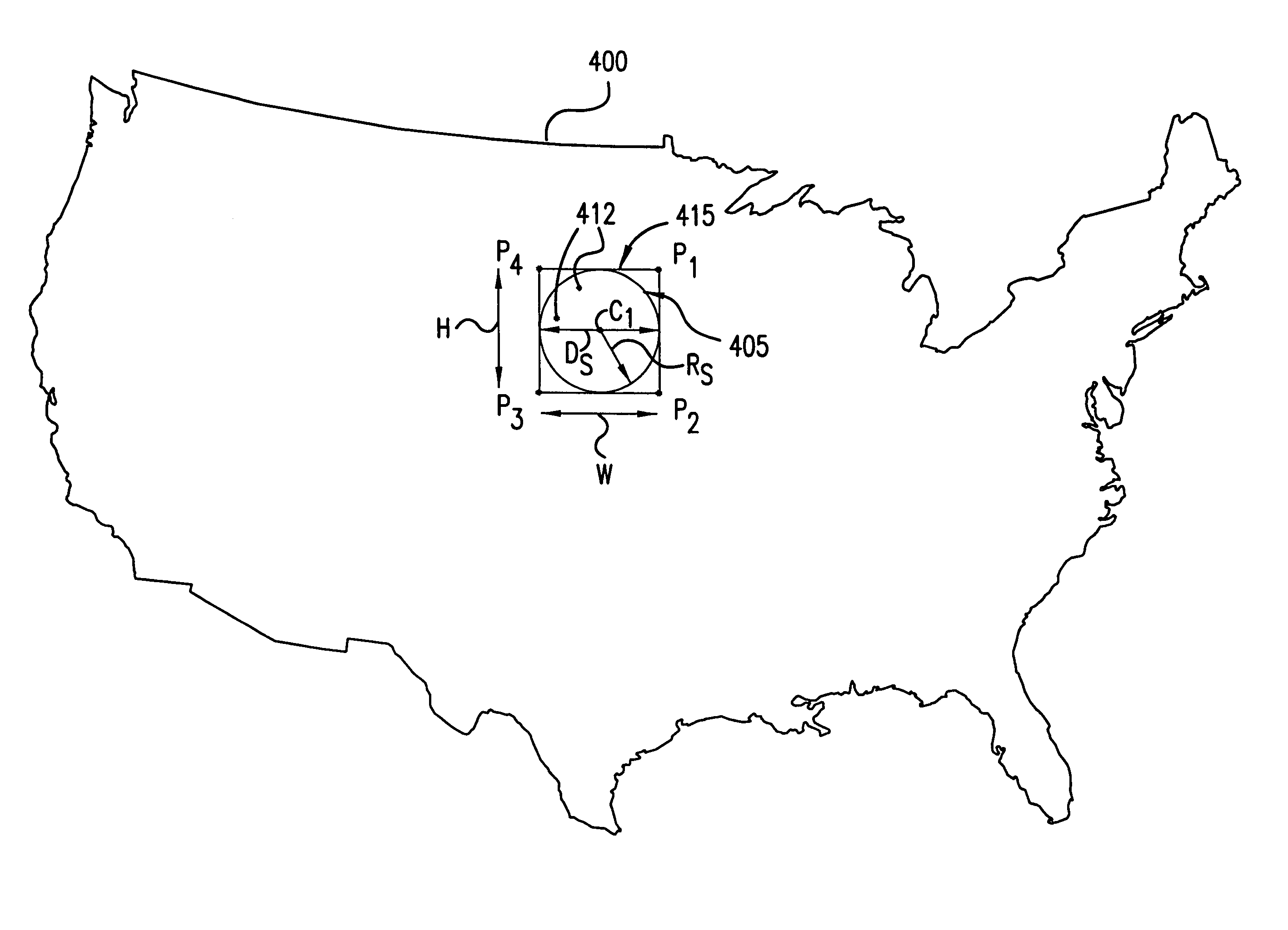 System and method for proximity searching position information using a proximity parameter