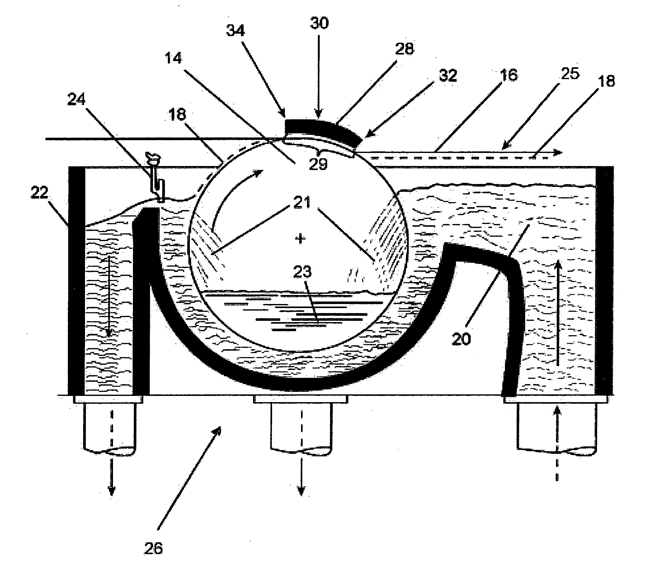 Extended couch nip on cylinder former