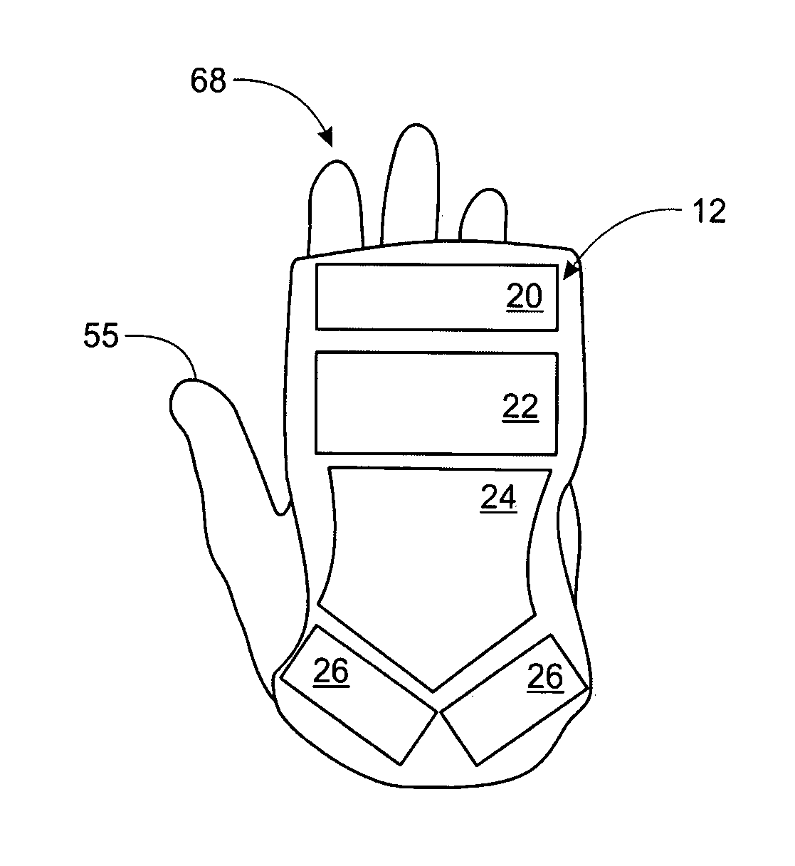 Grip assist apparatus with palm arch support