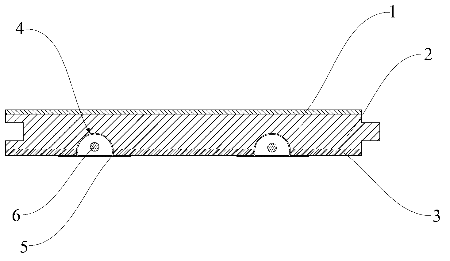 Heat energy floor