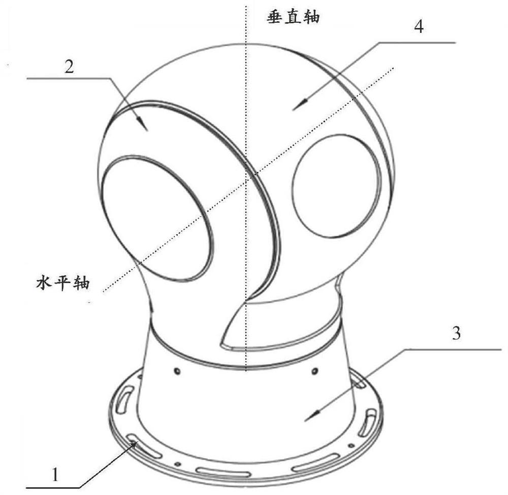 Panoramic image real-time splicing method for circumferential scanning type photoelectric early warning system