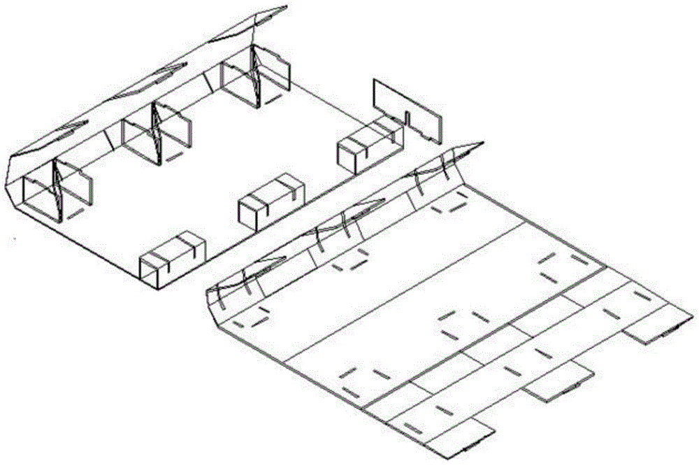 A split full paper tray