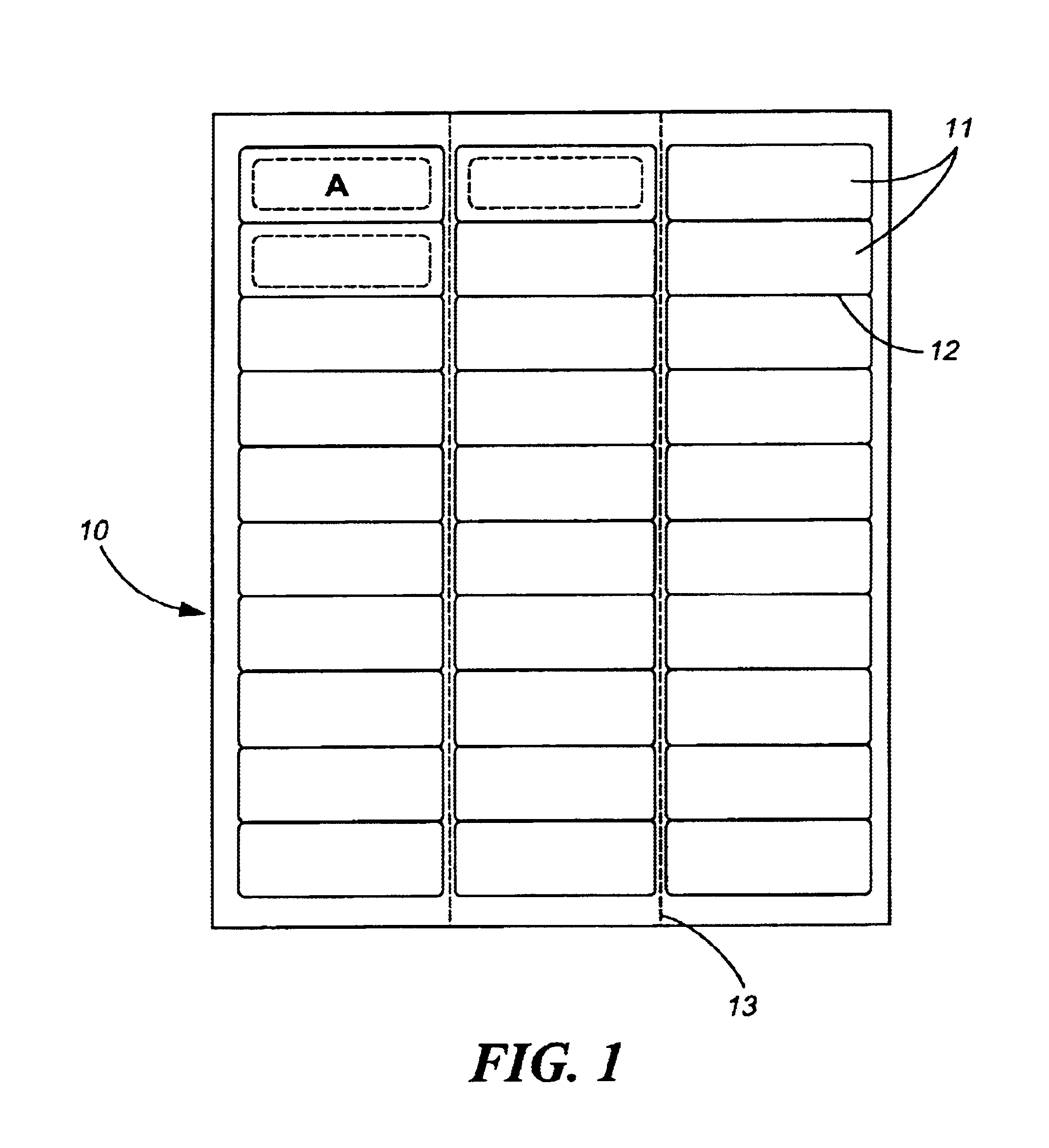 Label and disposition of adhesive and adhesive release