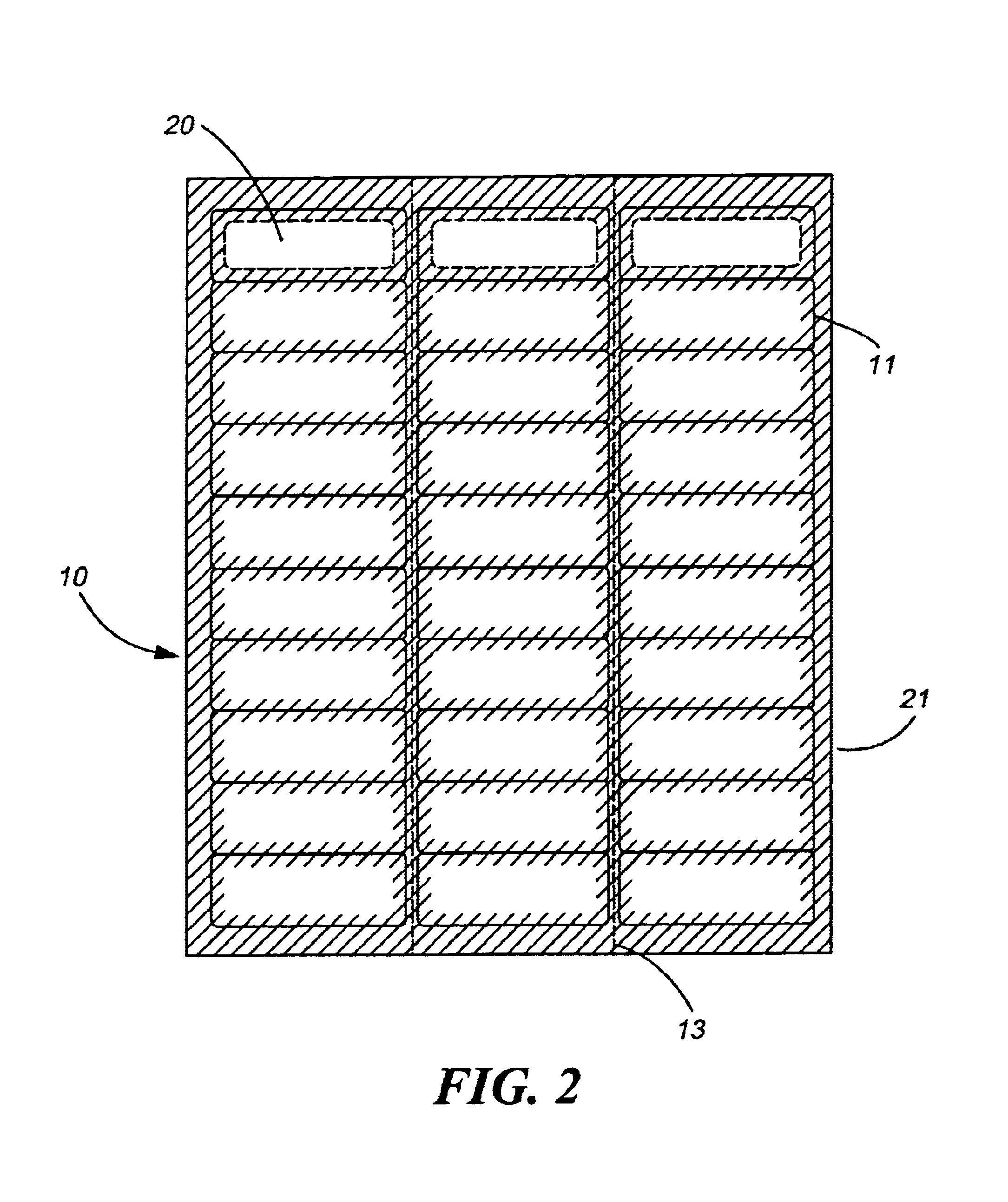 Label and disposition of adhesive and adhesive release