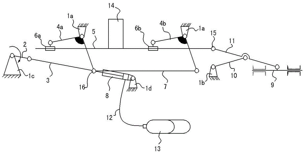 Vertical elevating device with deadweight balancing capability