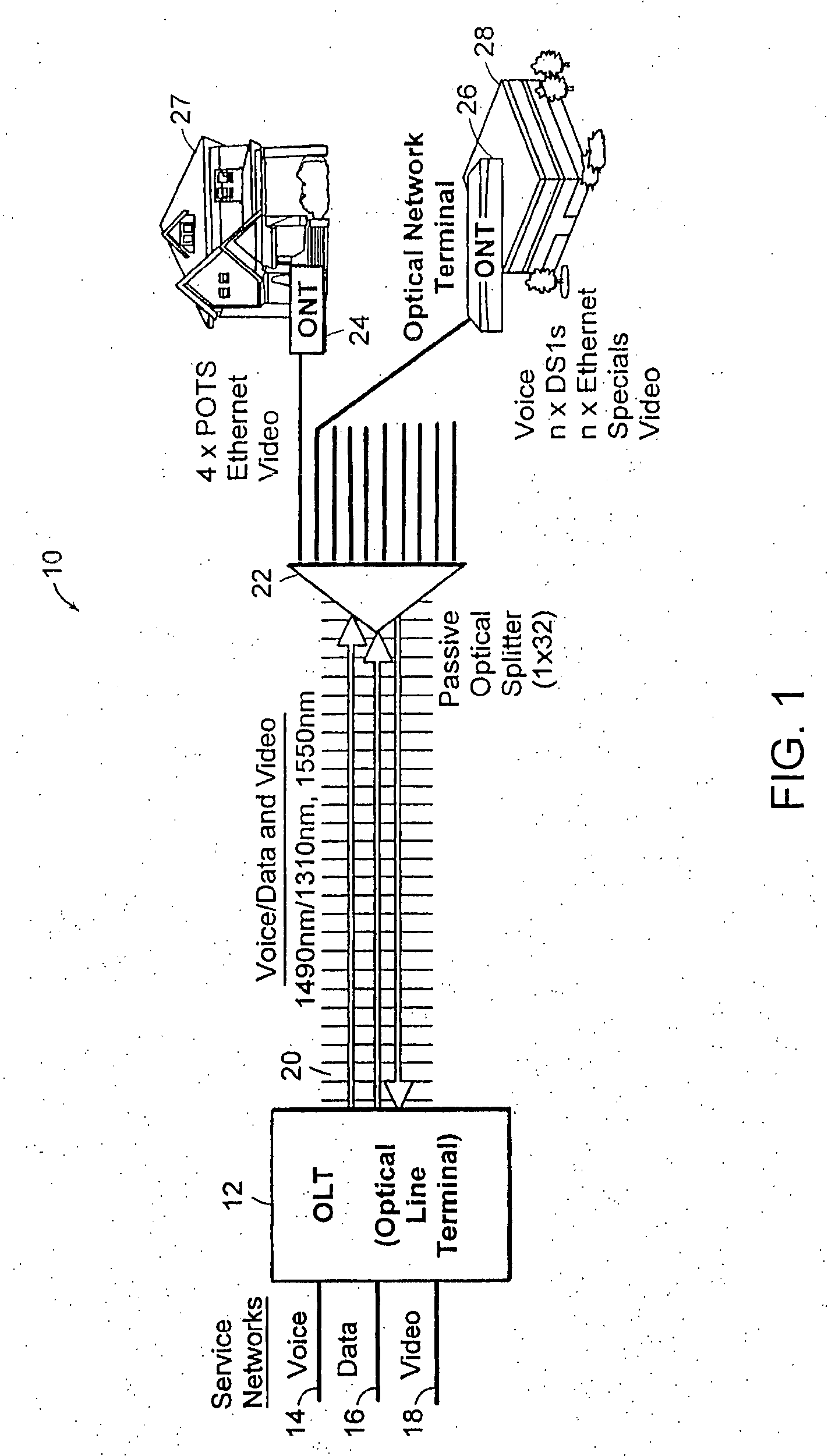 Hinged parking in fiber distribution hubs