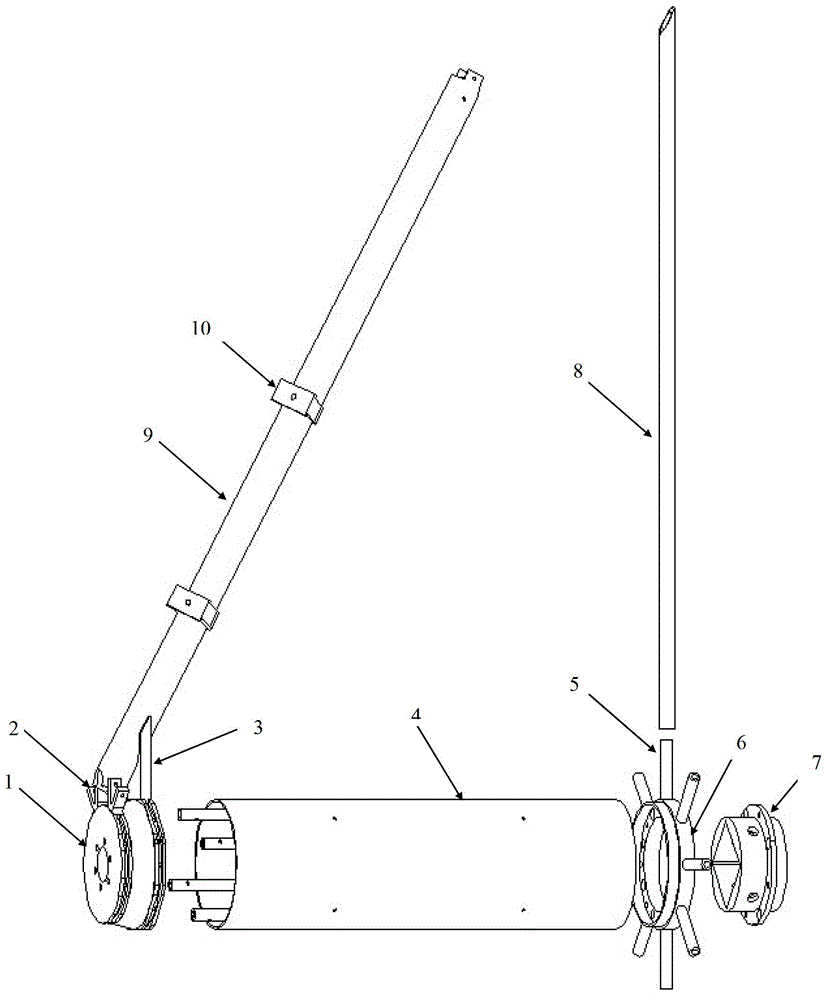 Large aperture three-dimensional array structure