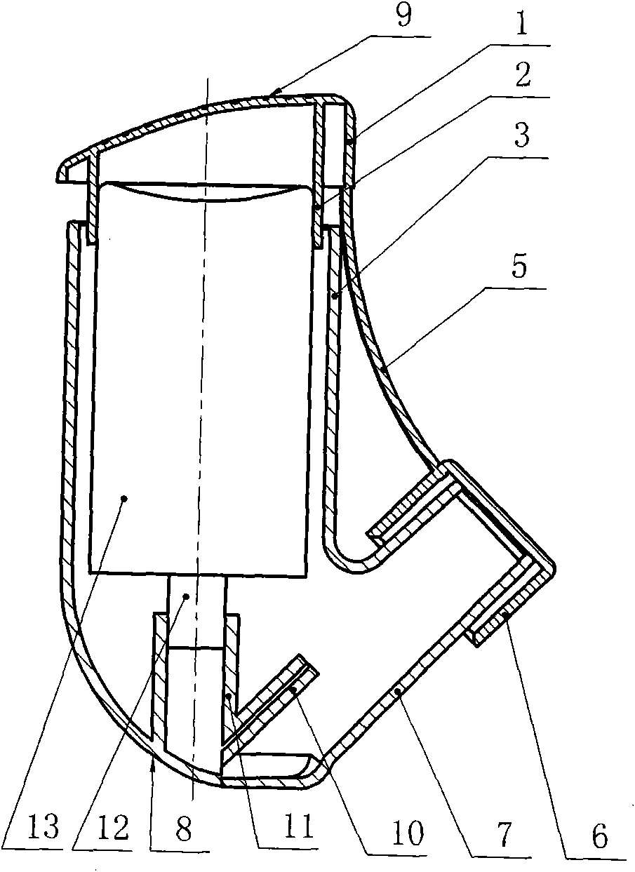 High-efficient atomizing administration device